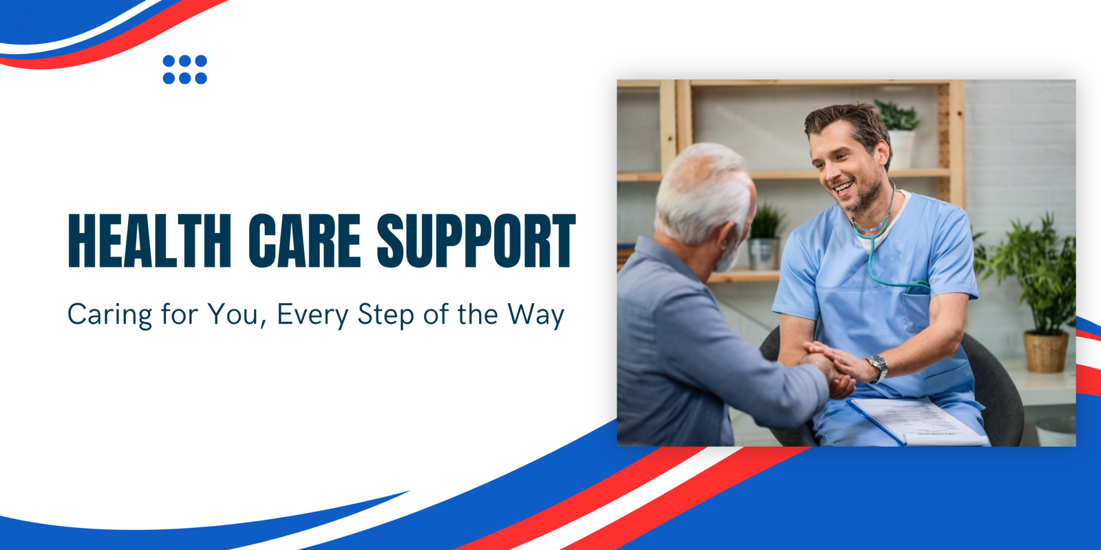 Blue Modern Online Business Webinar Banner